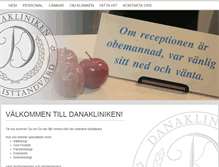 Tablet Screenshot of danakliniken.net